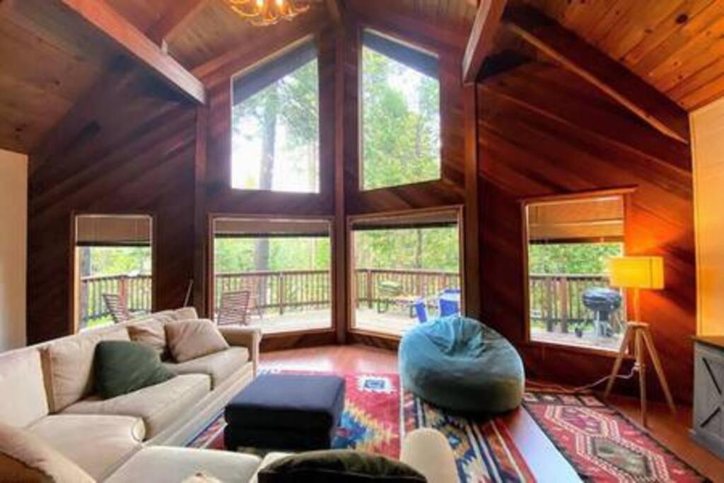 Вилла Pinecrest A-Frame Family Fun Near Dodge Ridge Long Barn Экстерьер фото